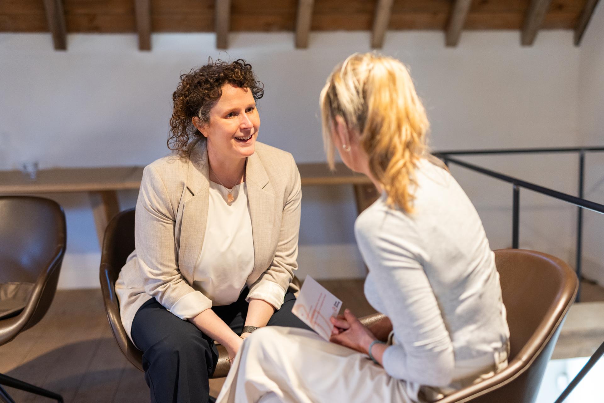 Betrokken Gesprek Tijdens Workshop