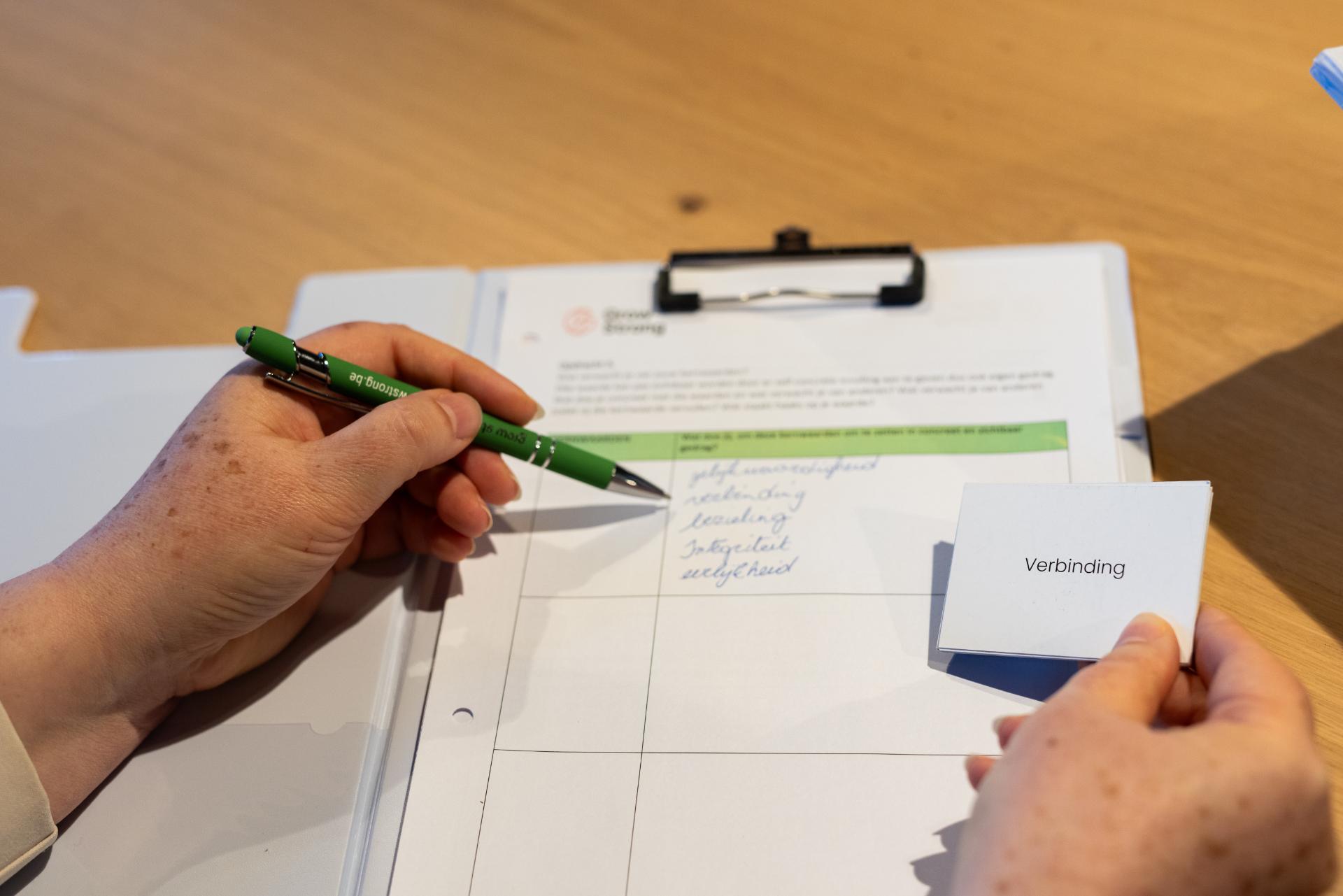 Workshop Rond Waarden