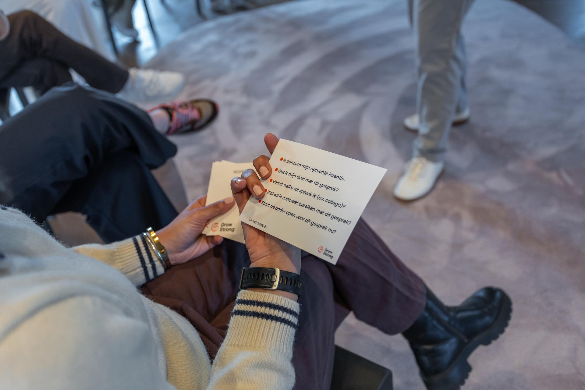 Workshop Vragenkaart Growstrong